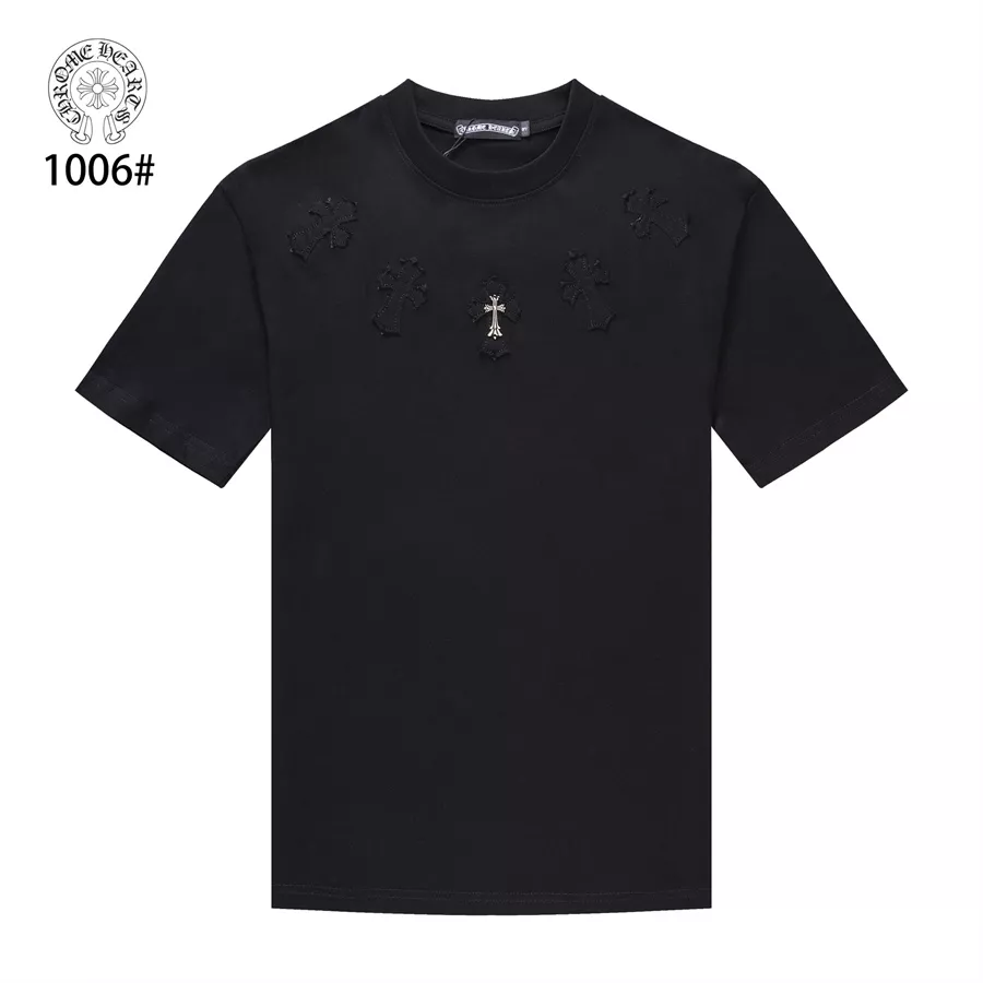 chrome hearts t-shirt manches courtes pour unisexe s_1277216